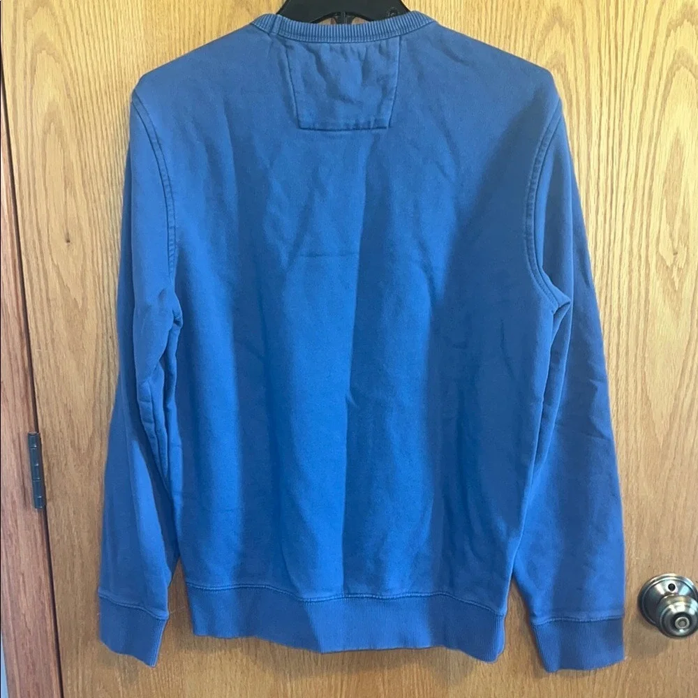 Banana Republic Organic‎ Cotton Blue Crew Neck Long Sleeve Sweatshirt Mens M
